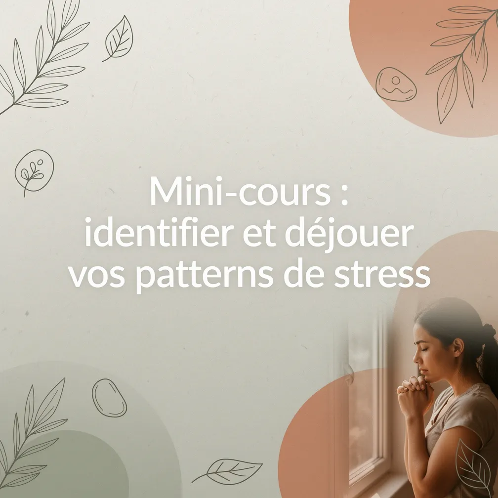 Mini-cours : identifier et déjouer vos patterns de stress