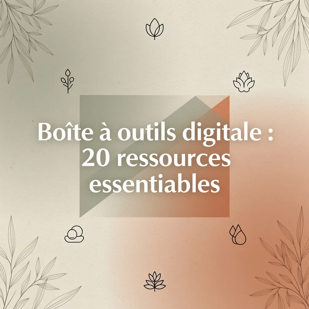 Boîte à outils digitale : 20 ressources essentielles