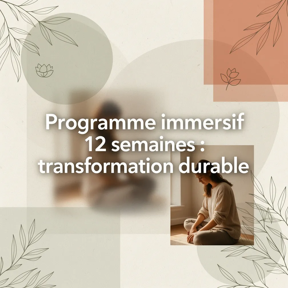 Programme immersif 12 semaines : transformation durable