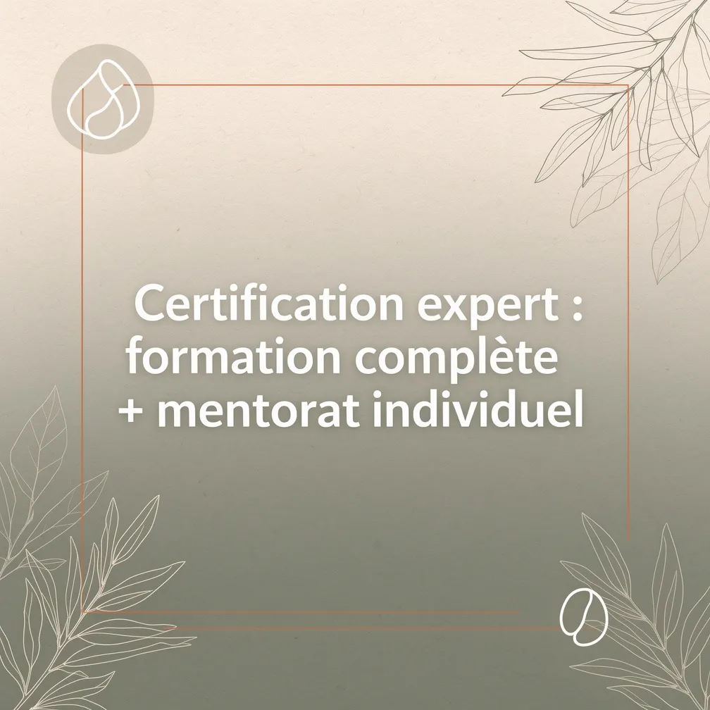 Certification expert : formation complète + mentorat individuel