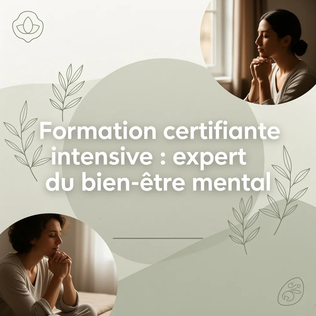 Formation certifiante intensive : expert du bien-être mental